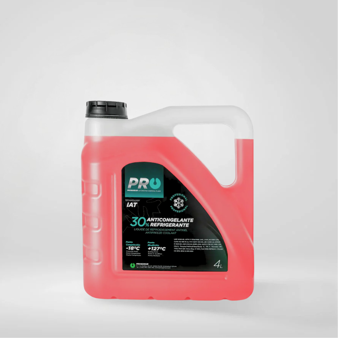 Red 30% Antifreeze Coolant 4L