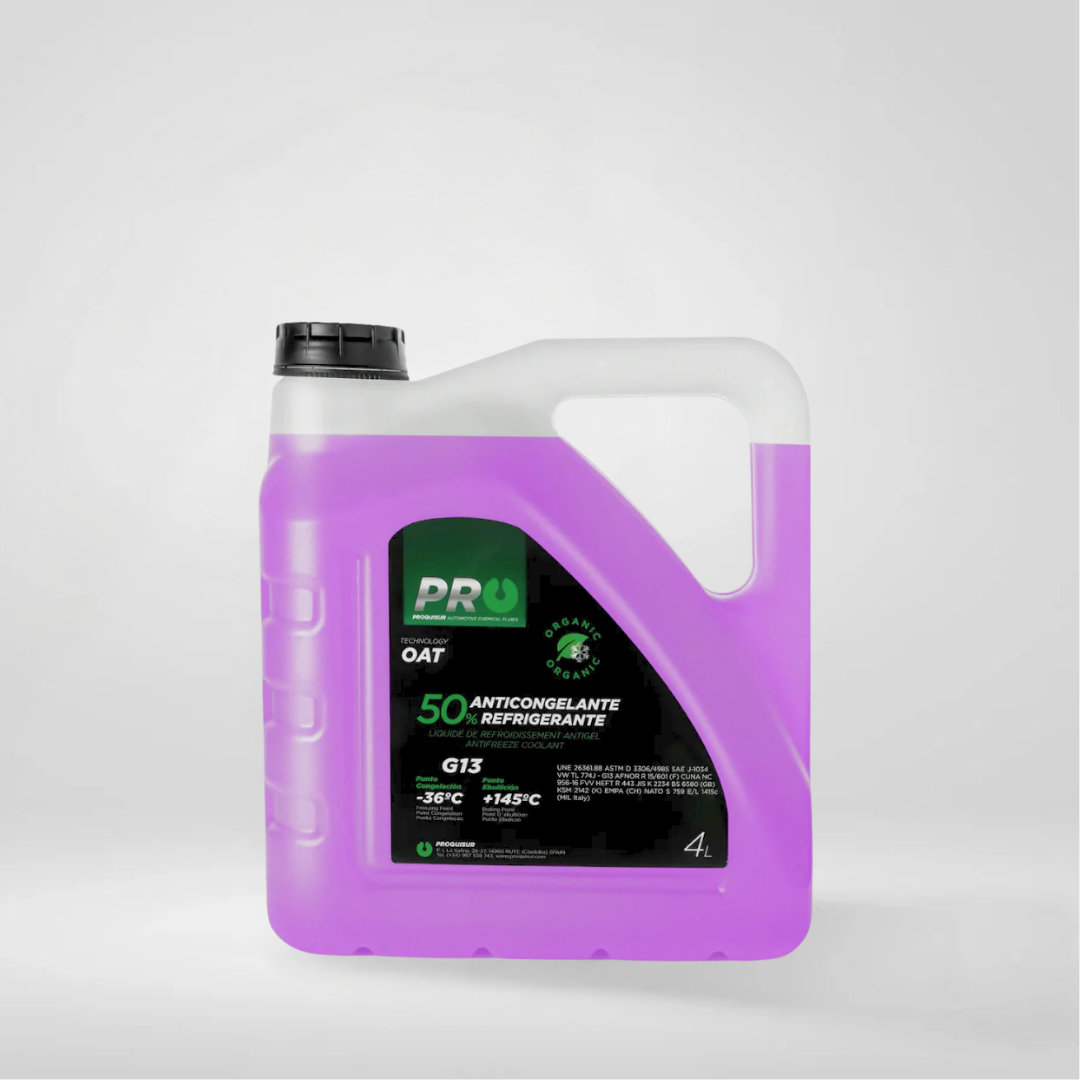 (OAT) Purple 50% Antifreeze Coolant 4L