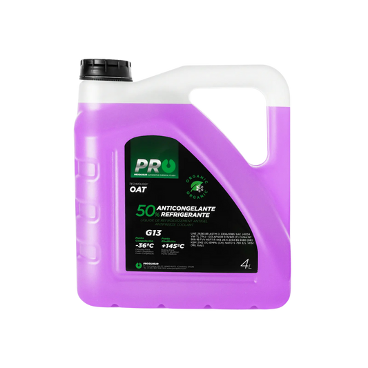 (OAT) Purple 50% Antifreeze Coolant 4L - Proquisur Egypt - 8429325102879