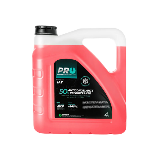 Red 50% Antifreeze Coolant 4L - Proquisur Egypt - 8429325013588